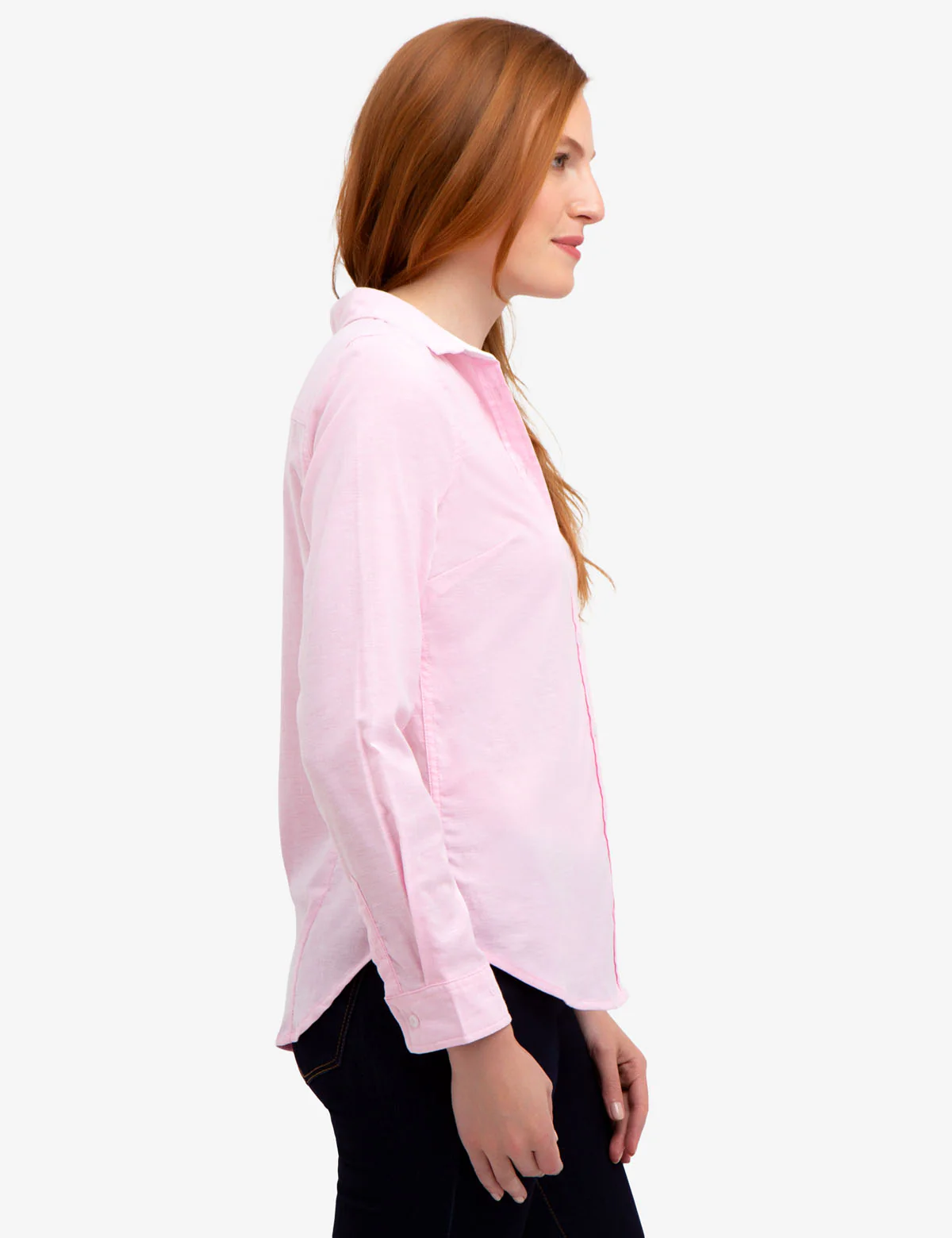 STRETCH OXFORD MULTI TONAL LOGO SHIRT - Image 3
