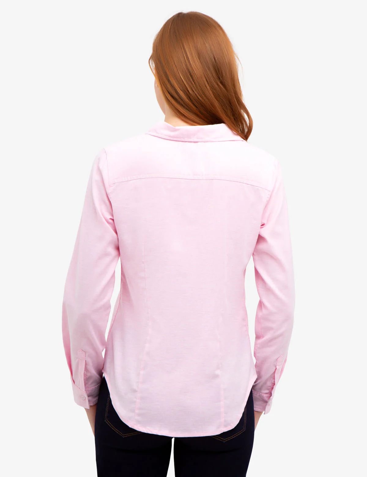 STRETCH OXFORD MULTI TONAL LOGO SHIRT - Image 4