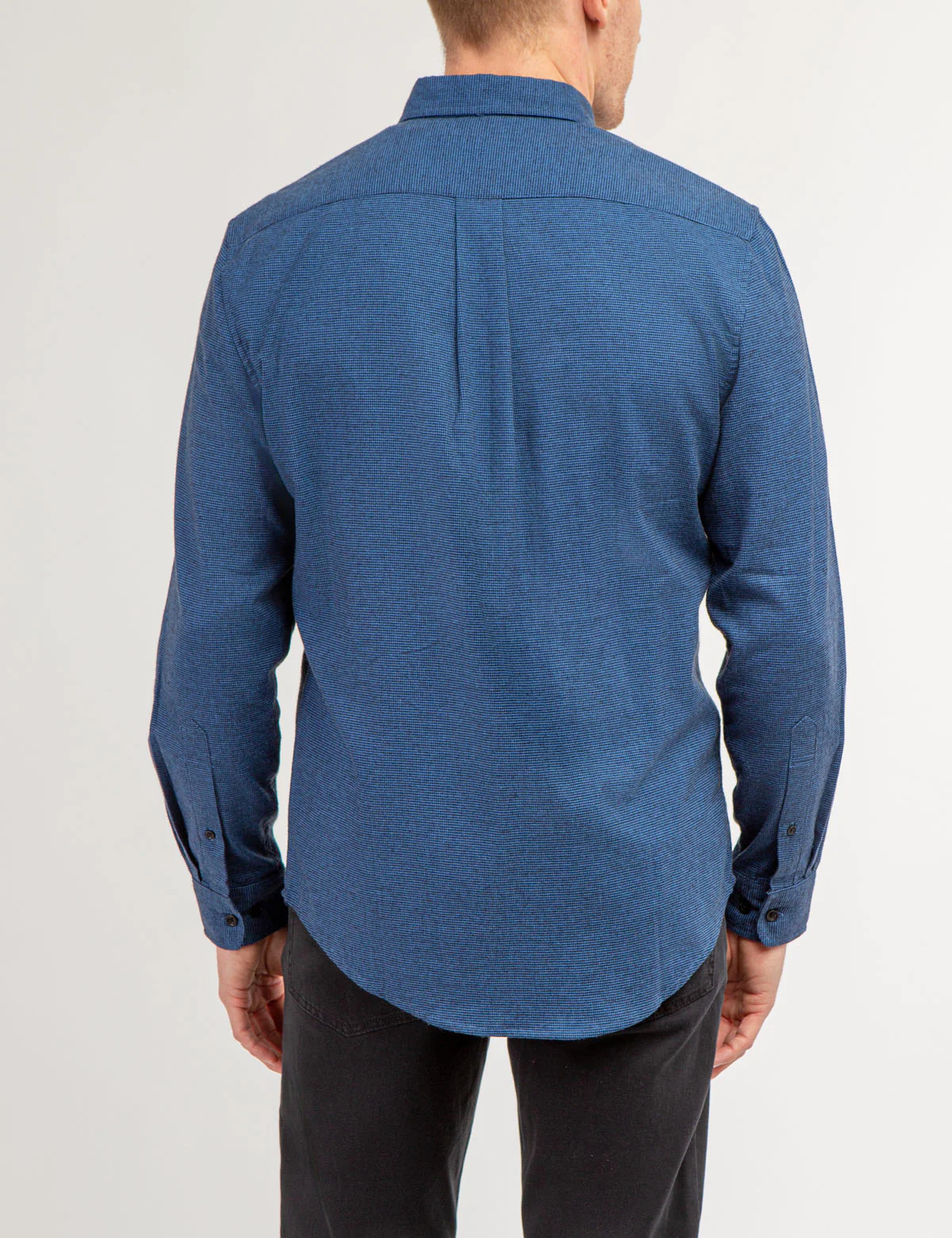 STRETCH PEACHED TWILL SHIRT WITH CHEST POCKETS - Image 6