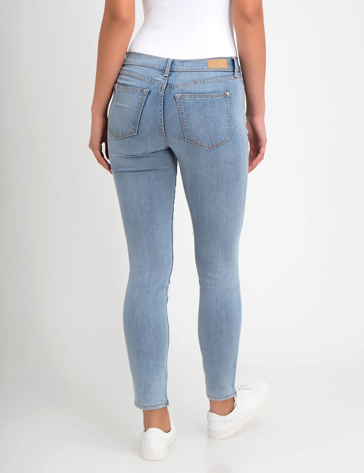 STRETCH SKINNY FIT EMBROIDERY DESTRUCTIVE JEAN - Image 3