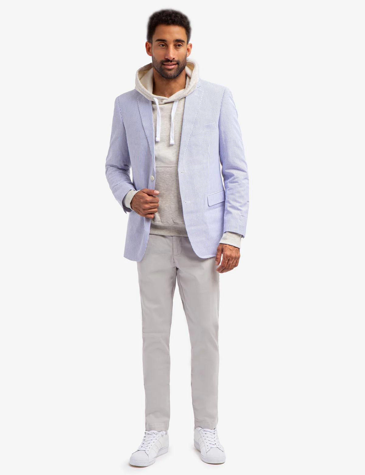 STRETCH SLIM CHINO PANTS - Image 2