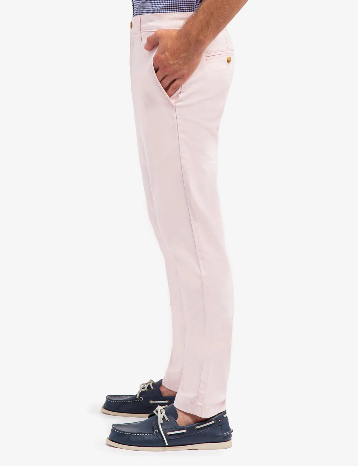 STRETCH SLIM CHINO PANTS - Image 3