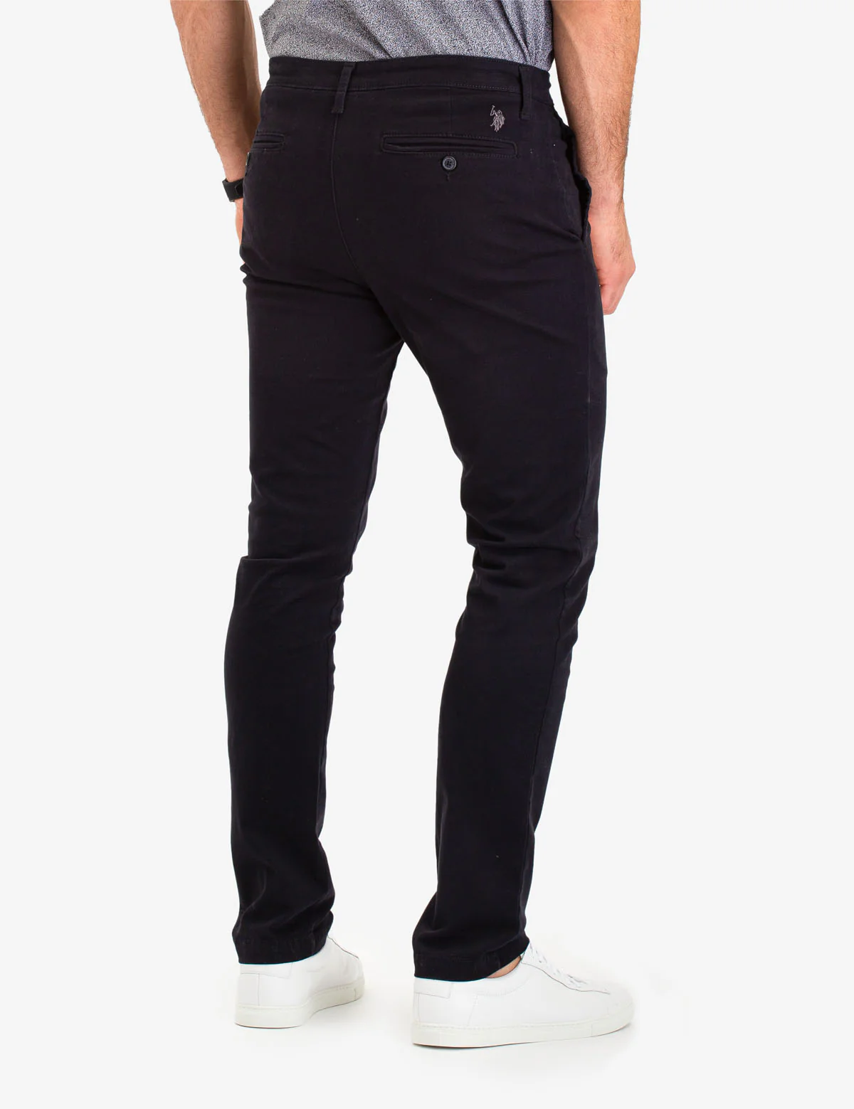STRETCH SLIM CHINO PANTS - Image 4