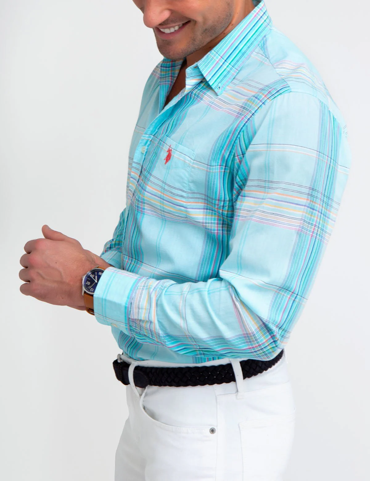 CLASSIC FIT MADRAS SHIRT - Image 2