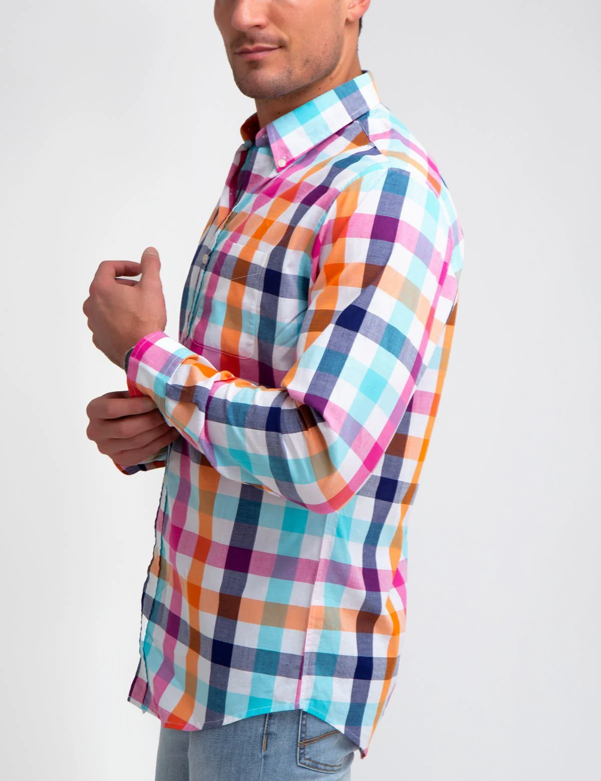CLASSIC FIT MADRAS SHIRT - Image 3