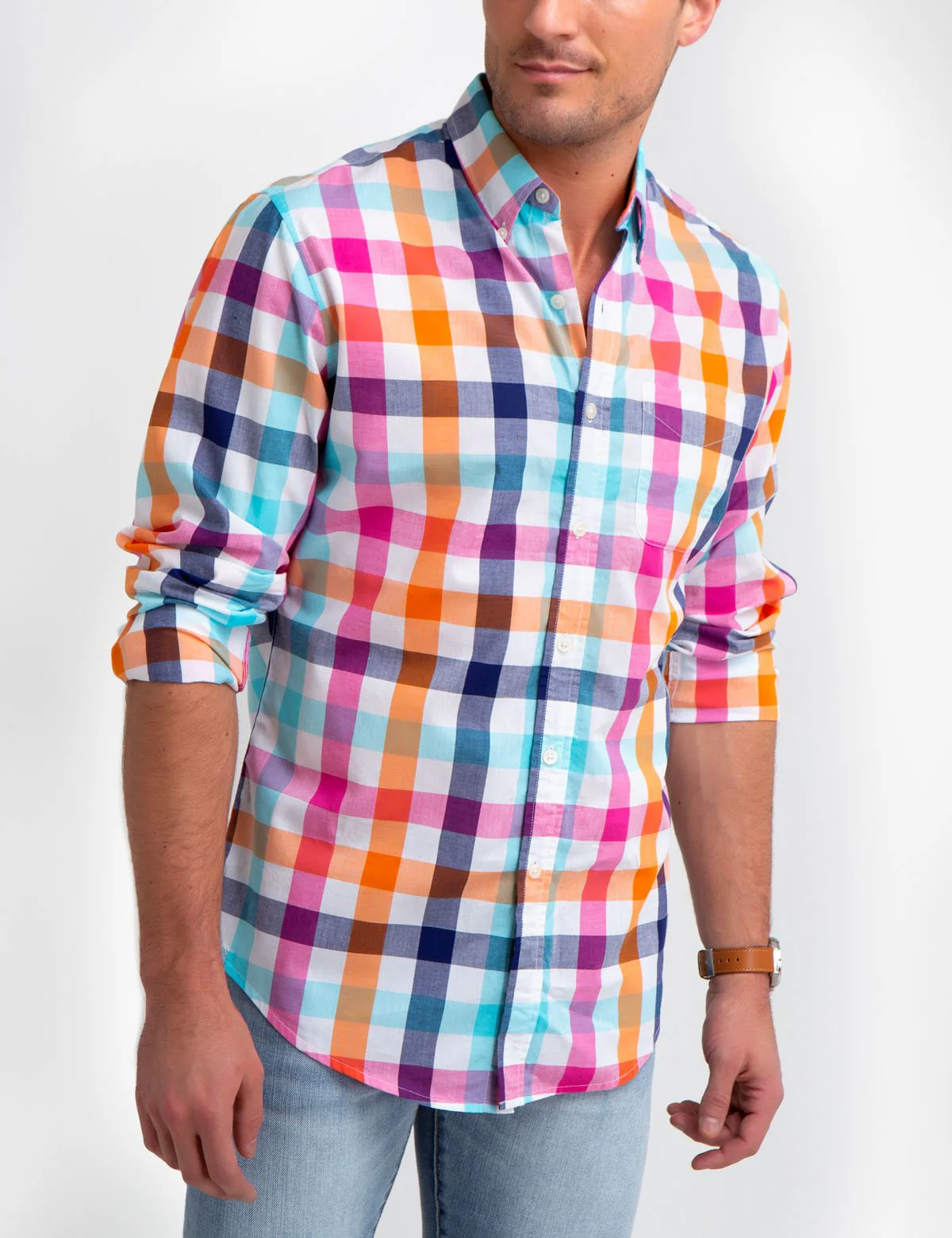 CLASSIC FIT MADRAS SHIRT - Image 8