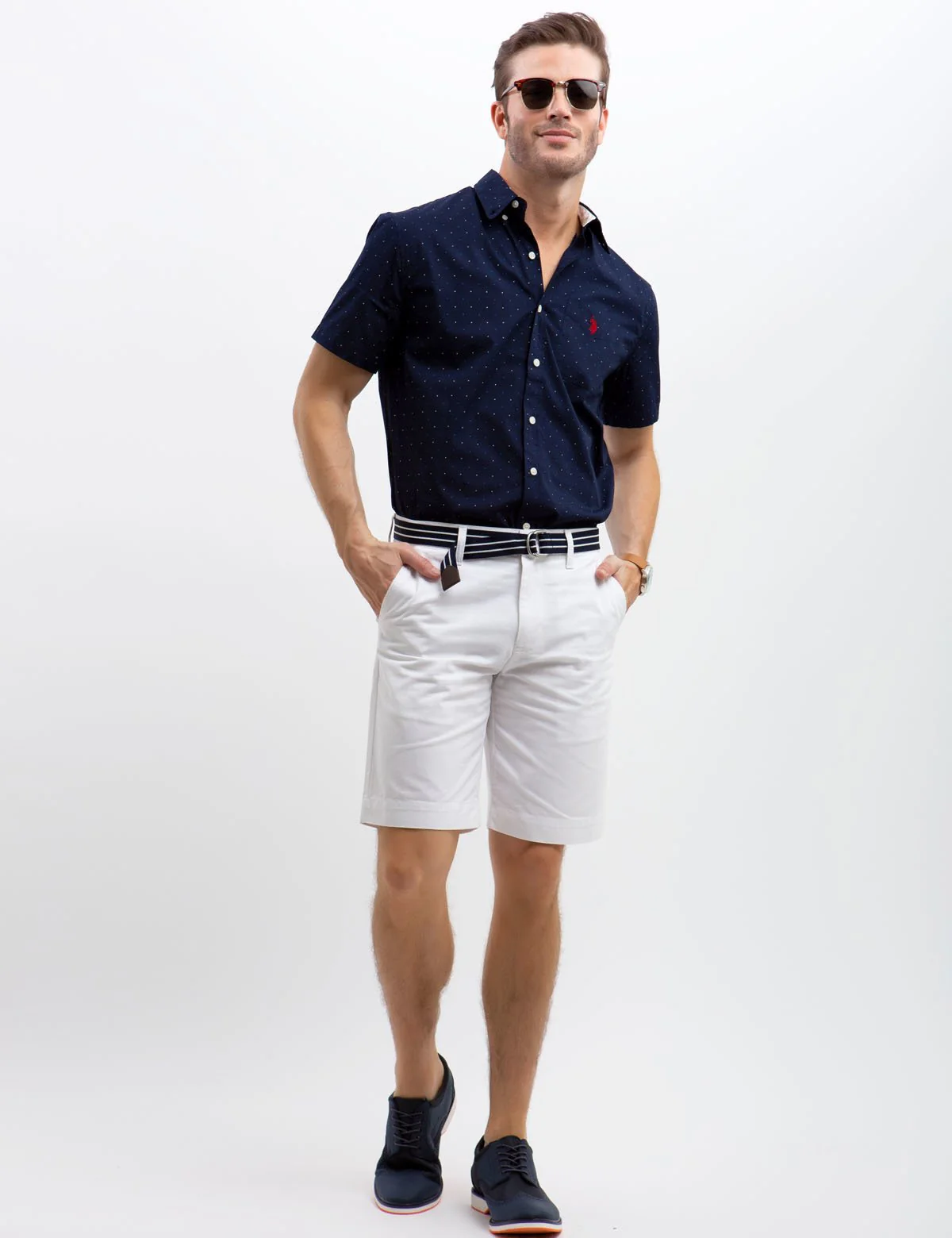 STRETCH SLIM POPLIN SHIRT - Image 10