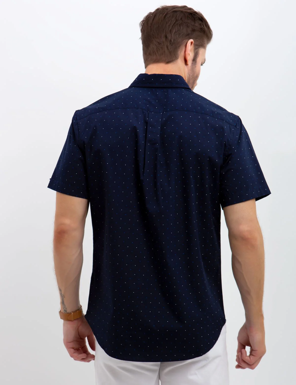 STRETCH SLIM POPLIN SHIRT - Image 13