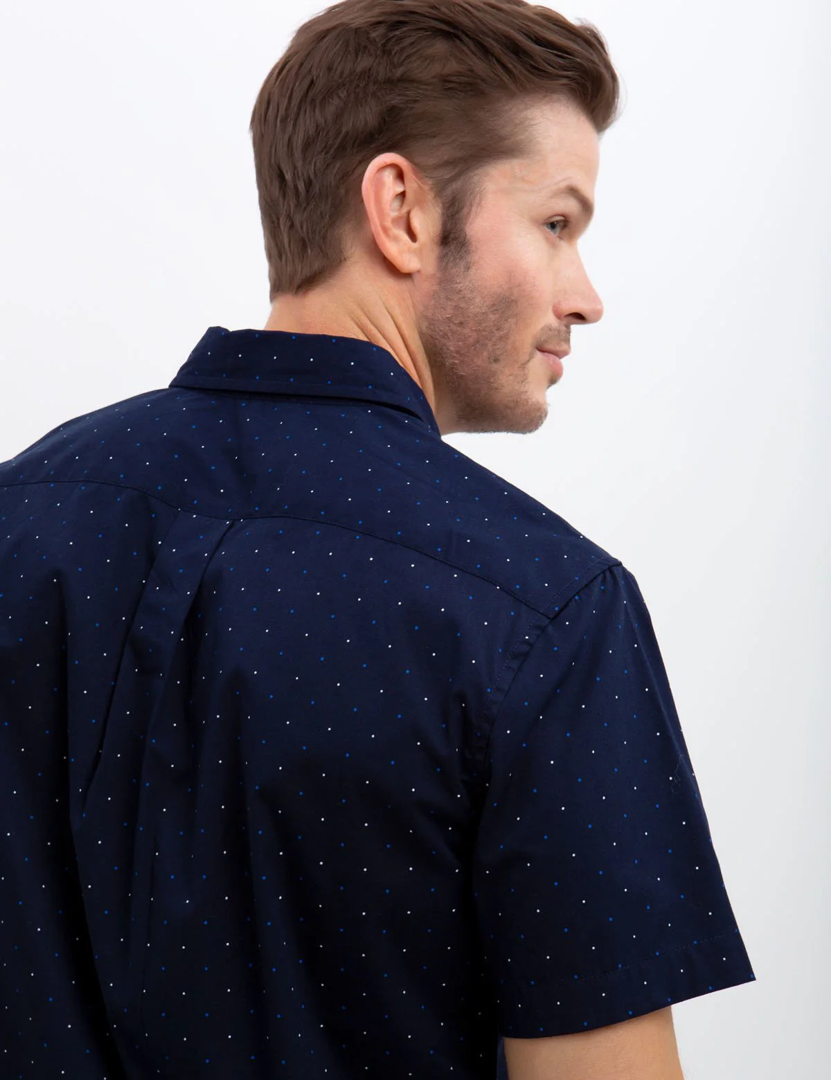 STRETCH SLIM POPLIN SHIRT - Image 14