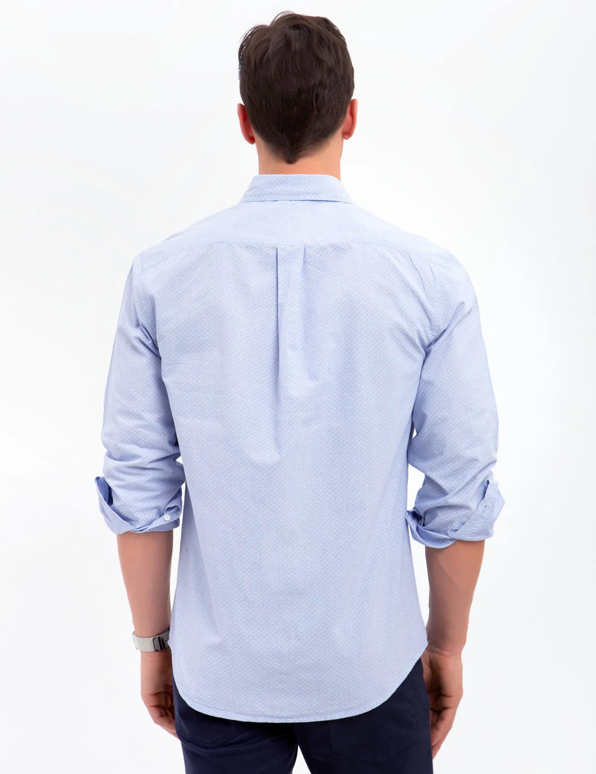 STRETCH SLIM PRINTED SHIRT - Image 8