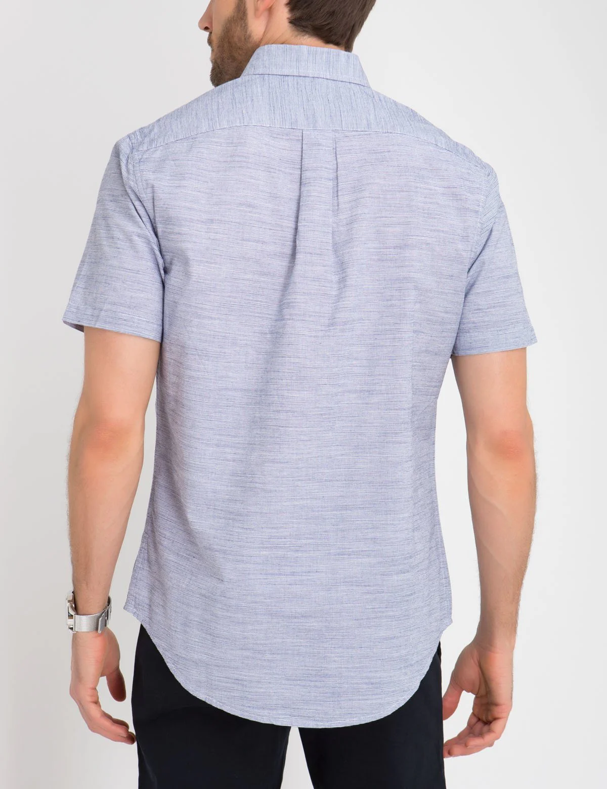 CLASSIC FIT COTTON POPLIN SHIRT - Image 3