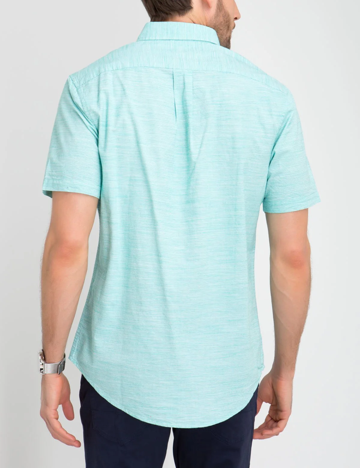CLASSIC FIT COTTON POPLIN SHIRT - Image 4