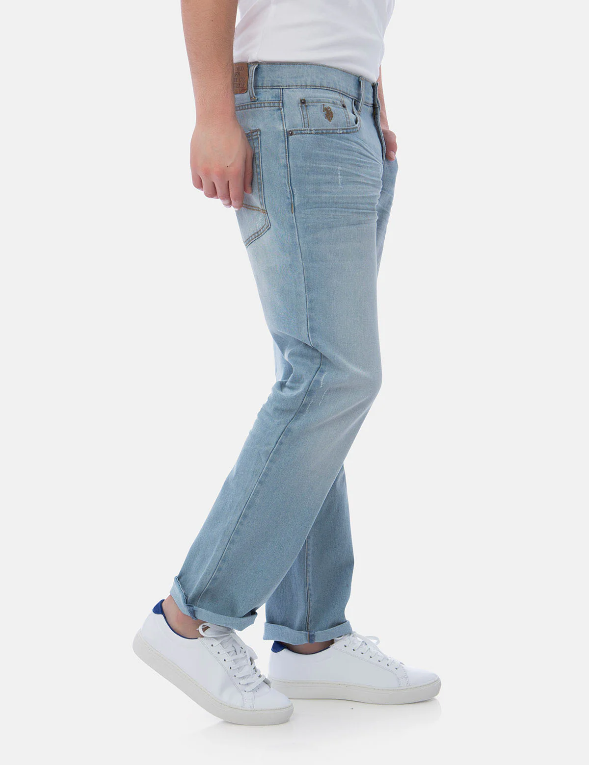 STRETCH SLIM STRAIGHT FIT JEAN - Image 3
