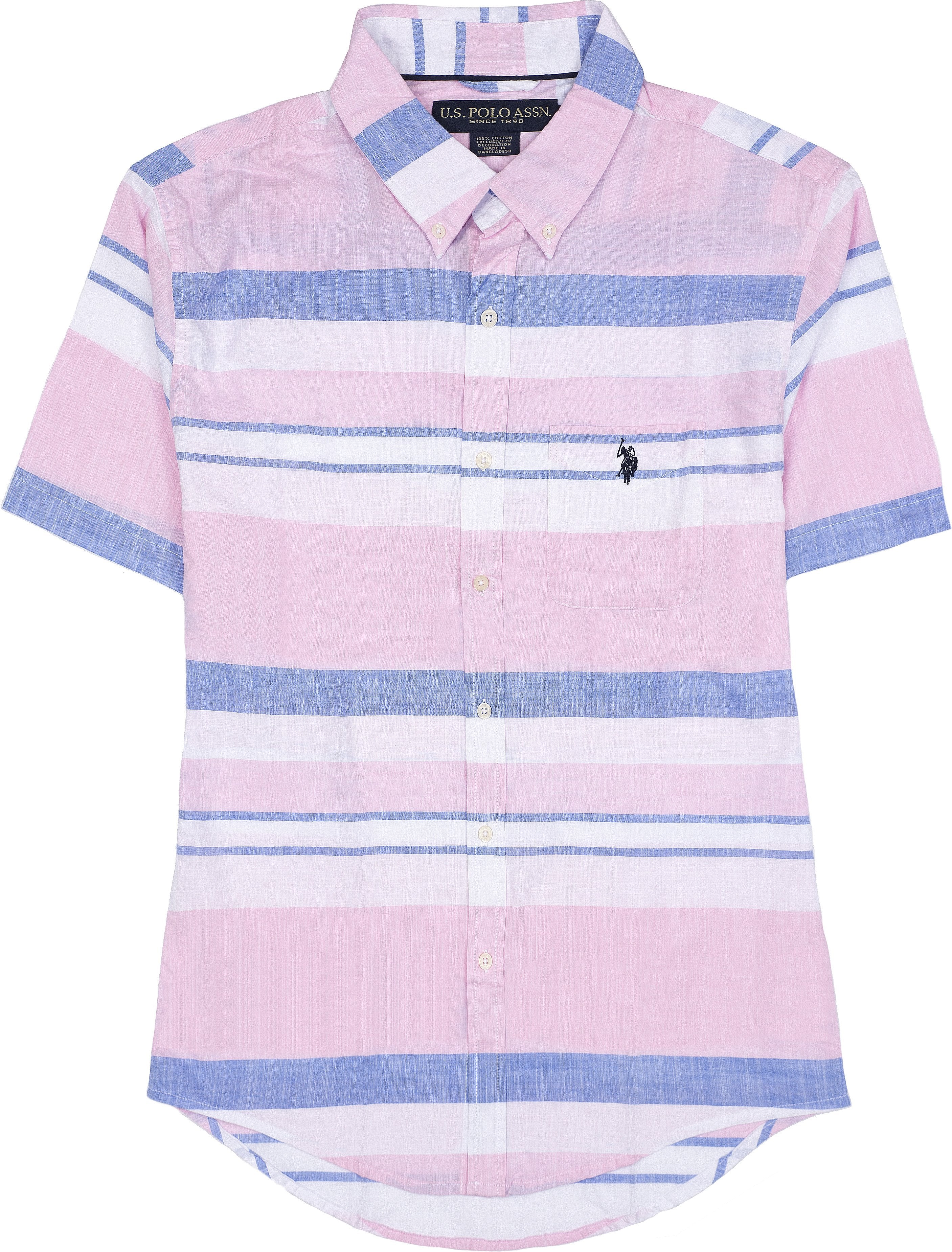 STRETCH SLIM STRIPE SHIRT