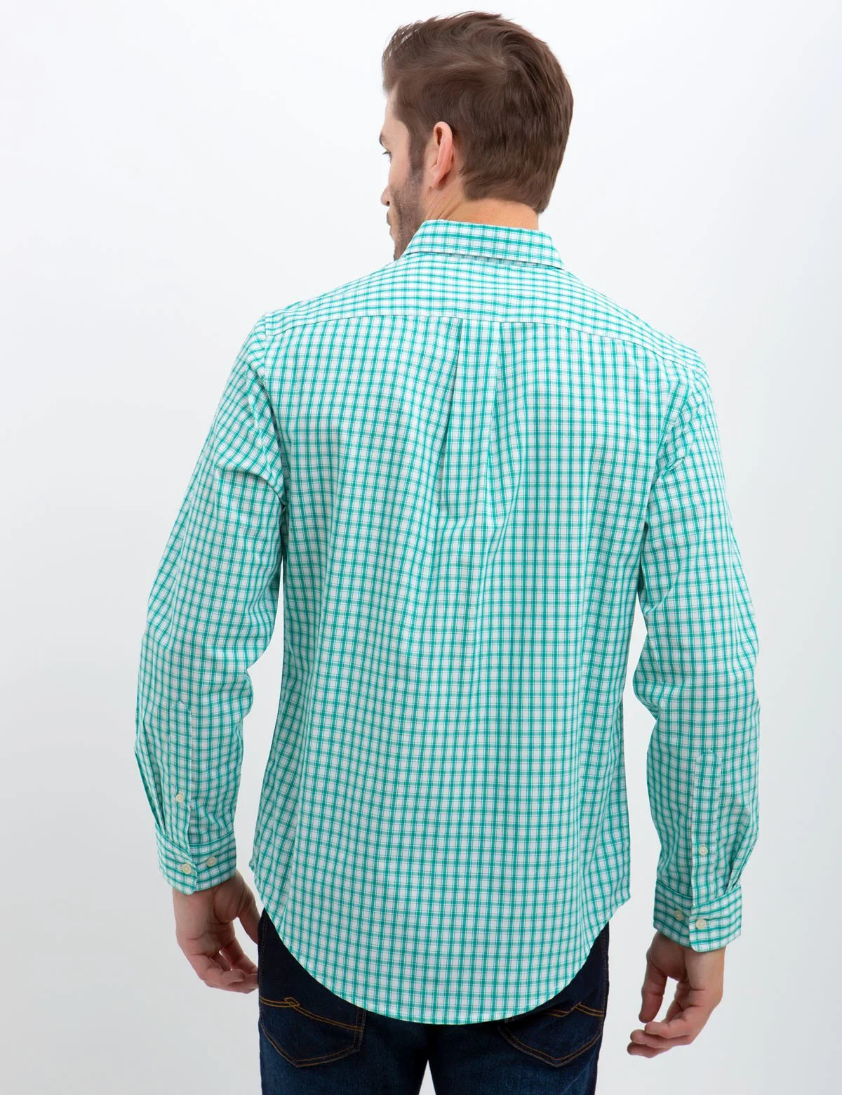 STRETCH SLIM WOVEN SHIRT - Image 4