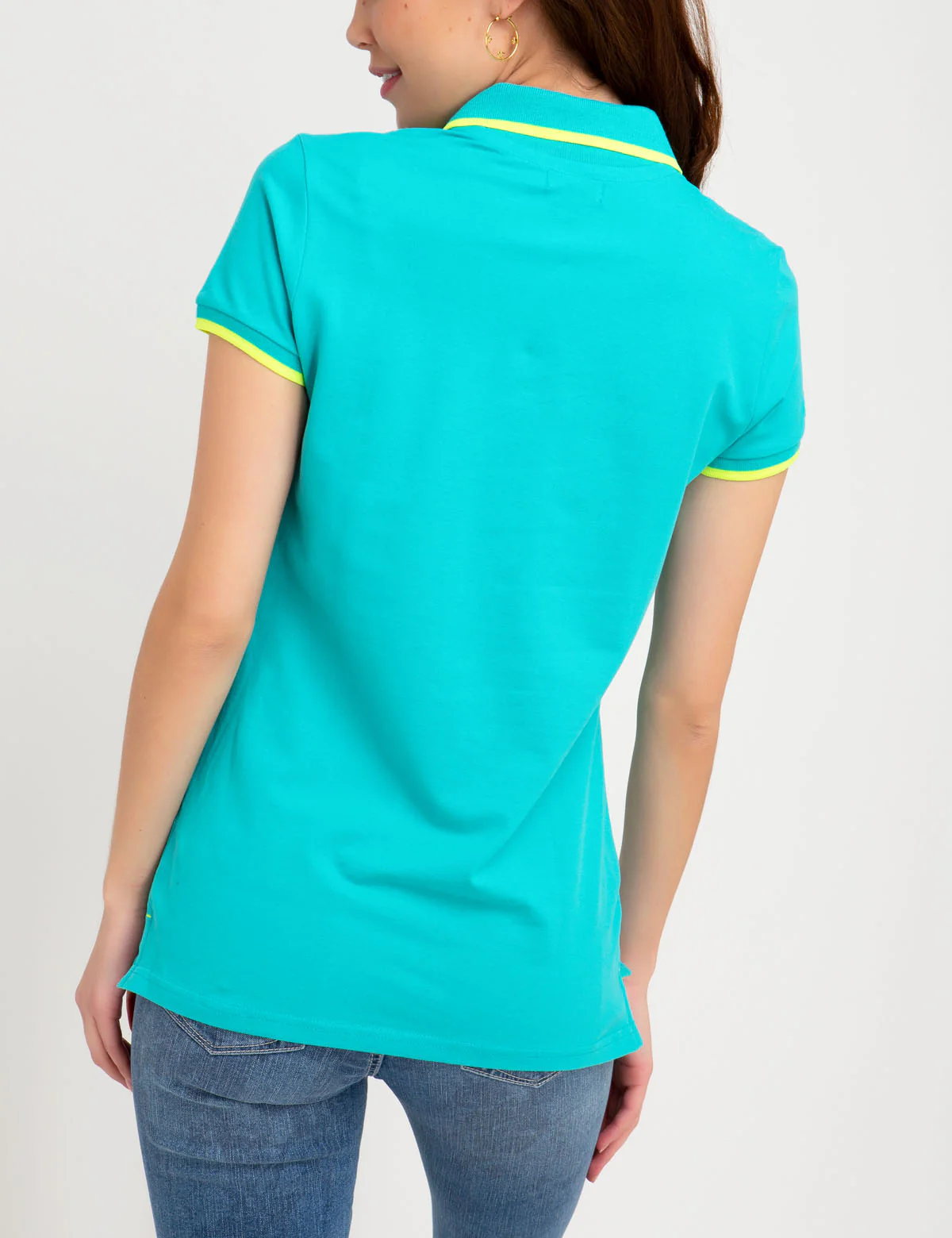 STRETCH SMALL LOGO TIPPED POLO SHIRT - Image 24