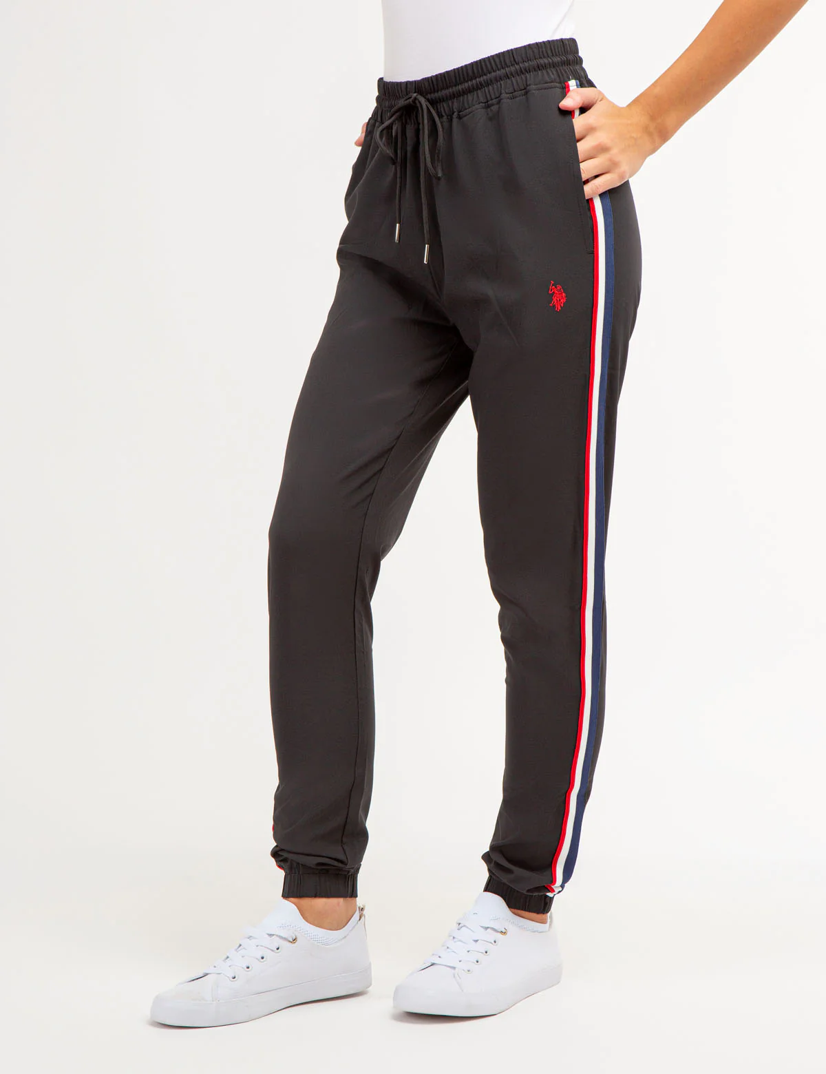 STRETCH WOVEN SIDE TAPE JOGGER - Image 4