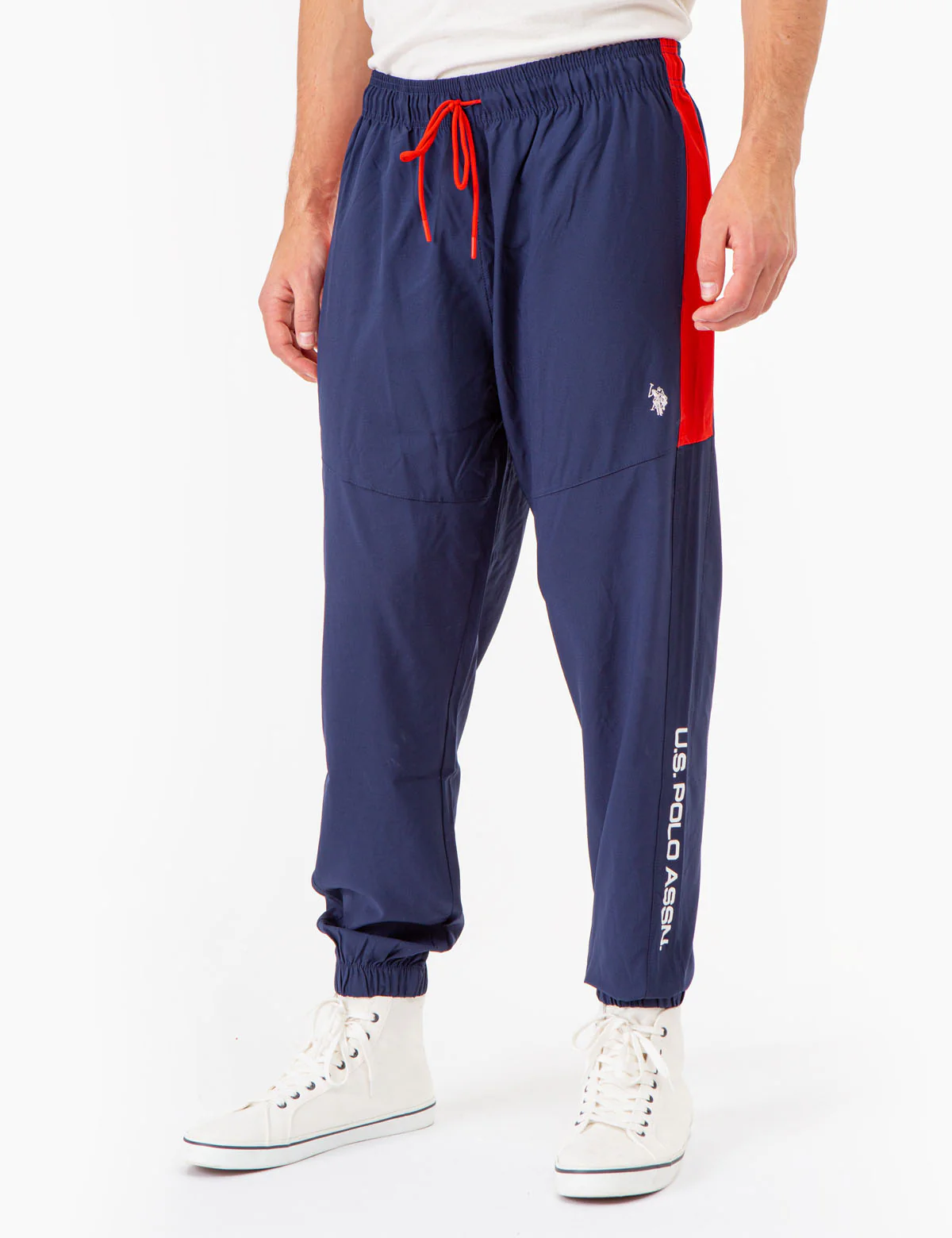 STRETCH WOVEN SIDE STRIPE JOGGER - Image 5