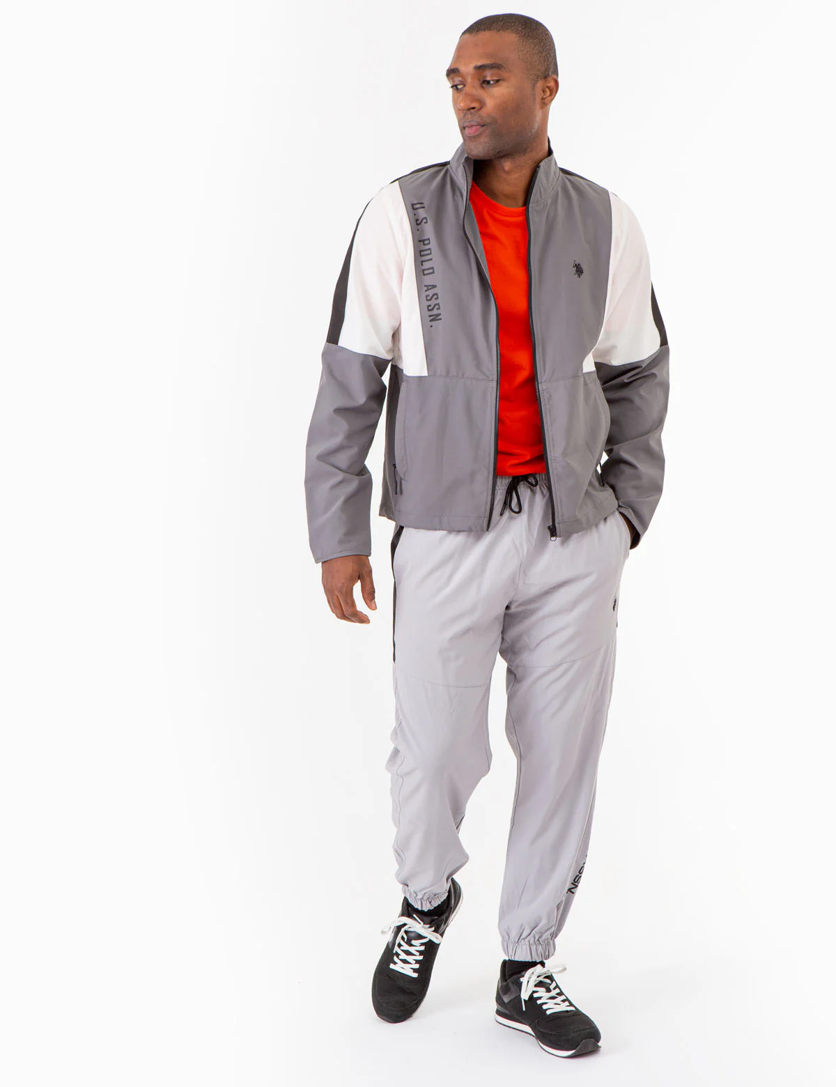 STRETCH WOVEN SIDE STRIPE JOGGER - Image 9