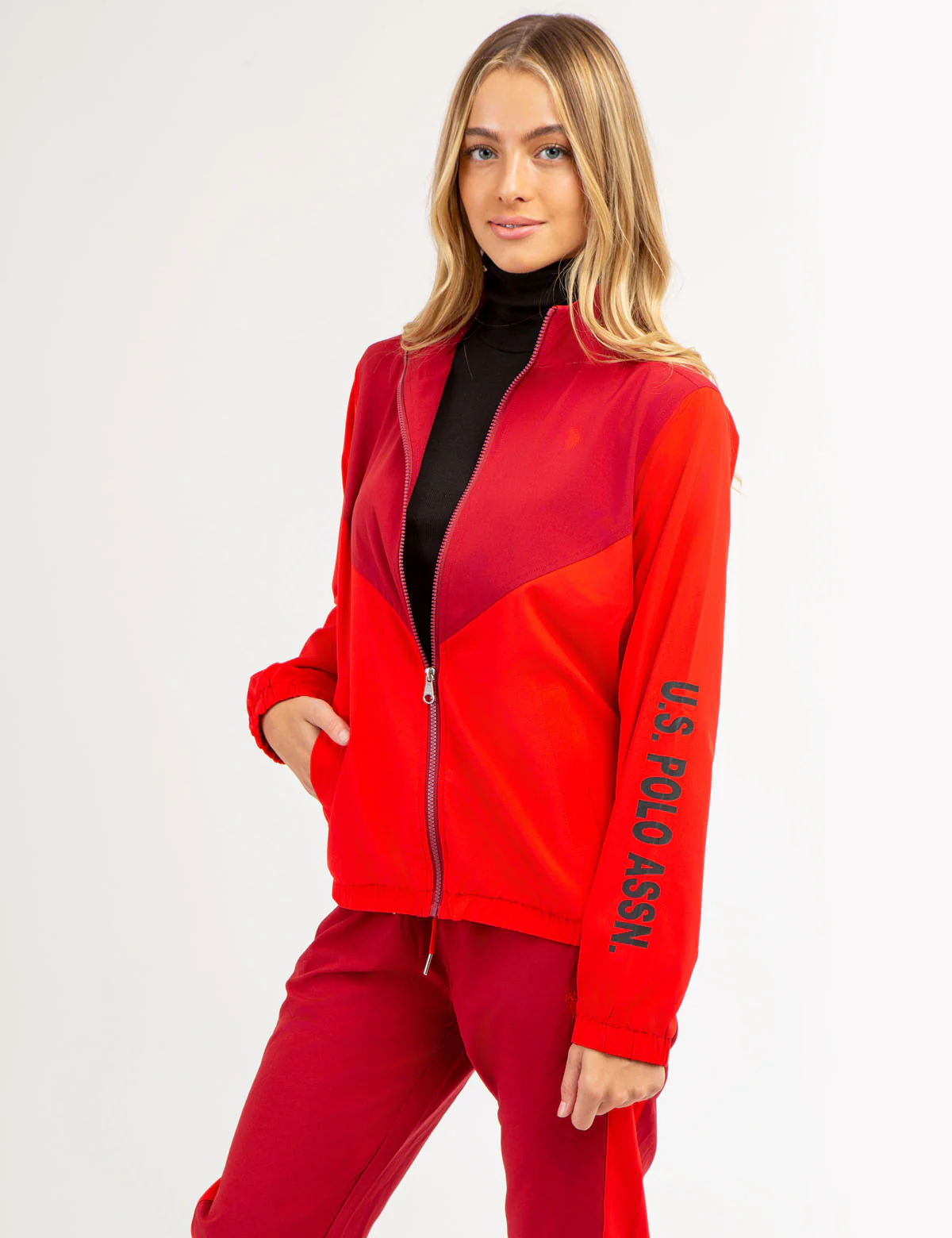 STRETCH WOVEN TRACK JACKET - Image 8