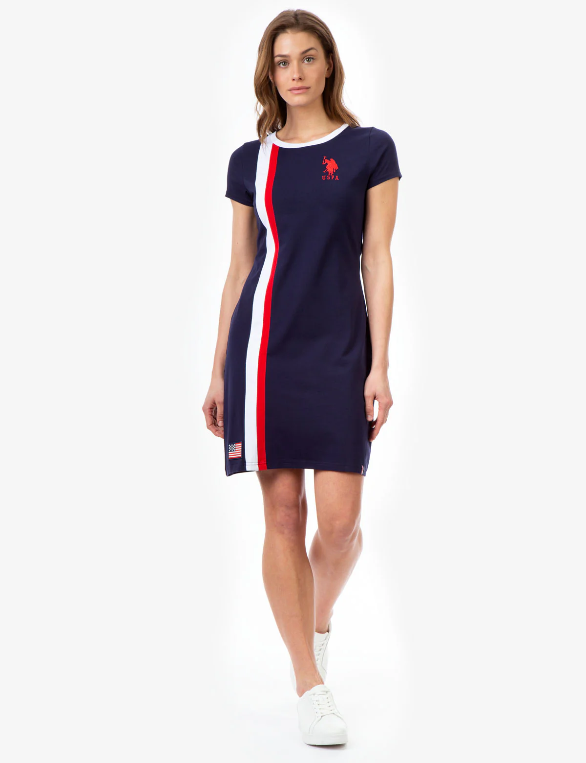 STRIPE FLAG RINGER DRESS - Image 2