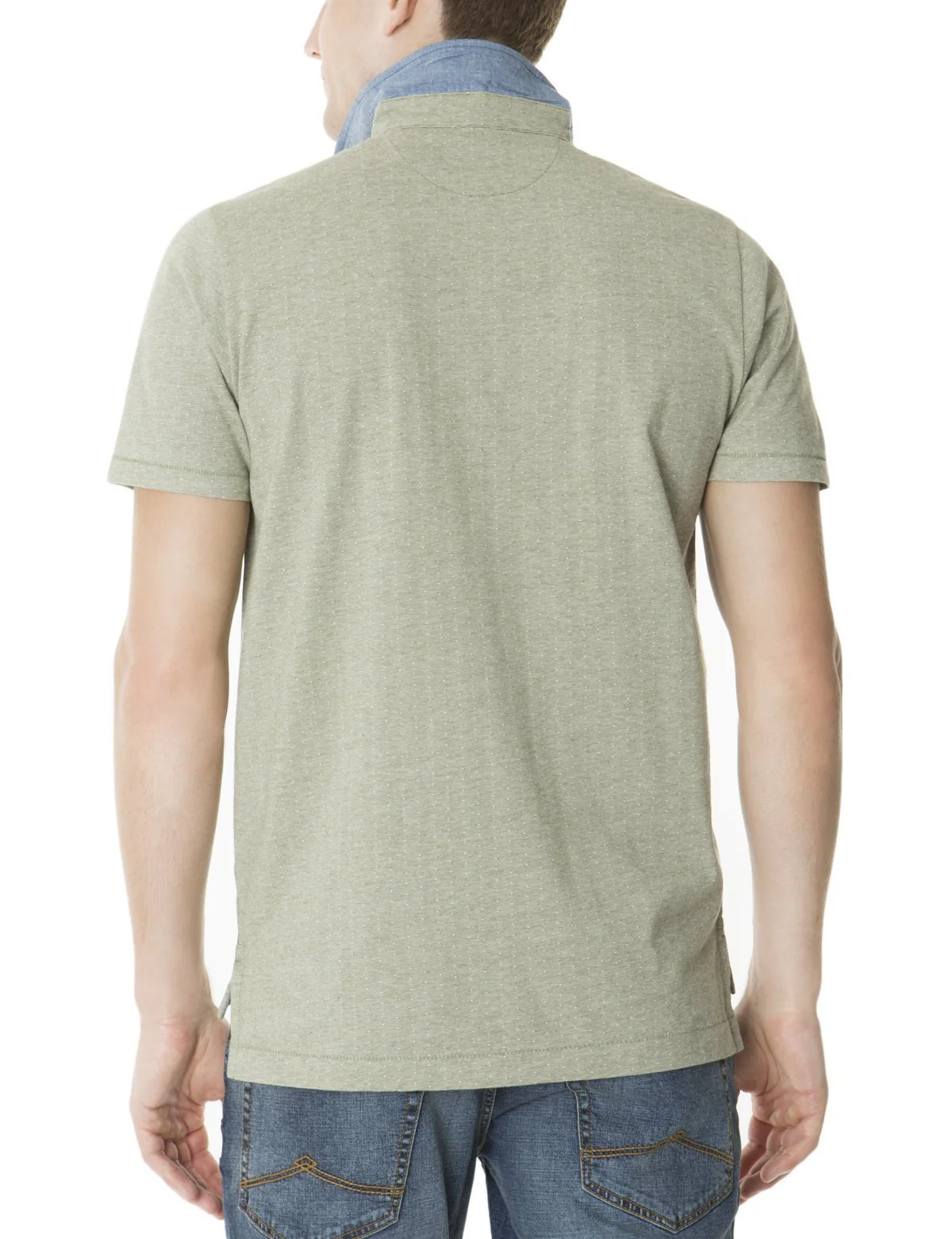 STRIPE JACQUARD POLO SHIRT - Image 2