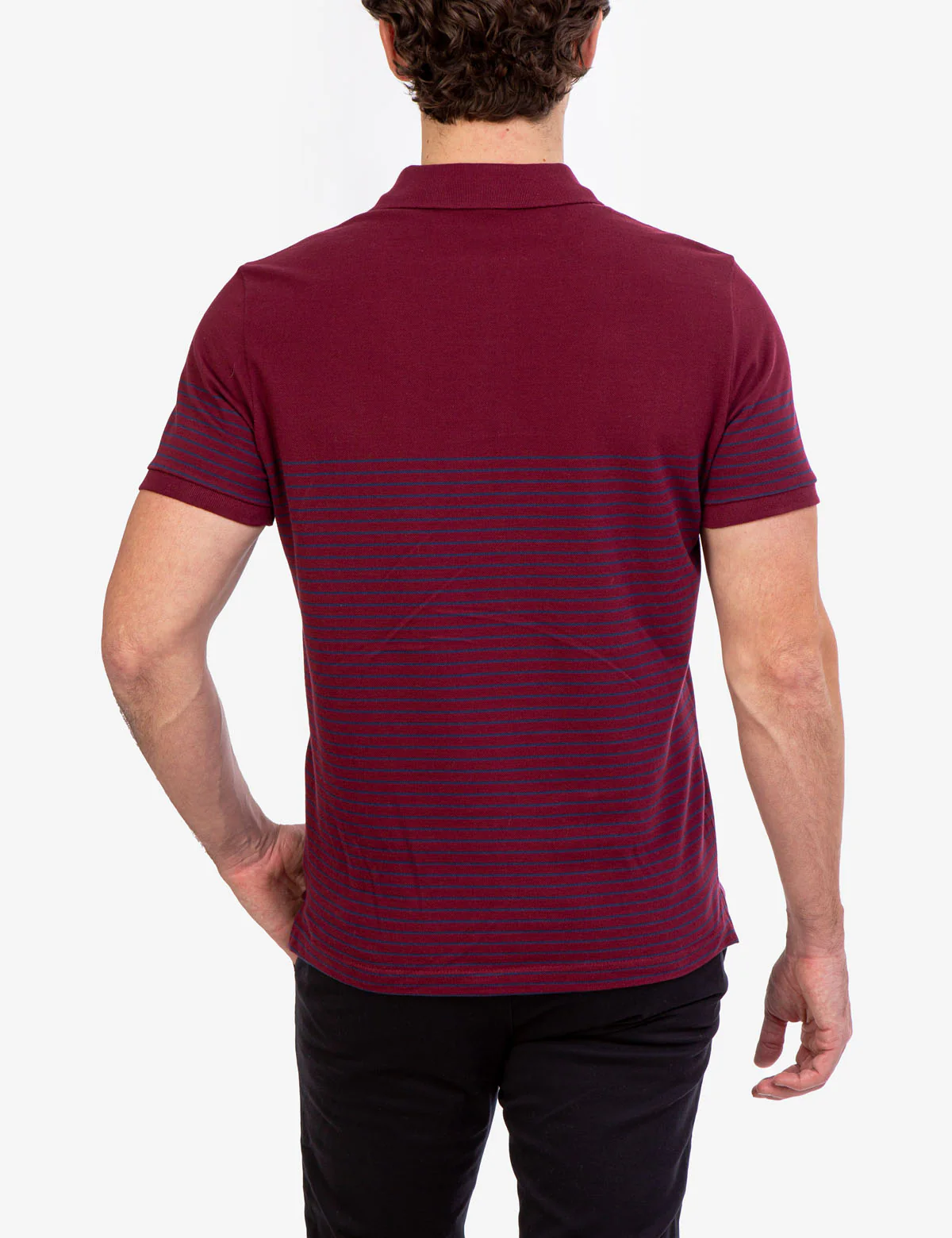 STRIPE PIQUE POLO SHIRT - Image 4