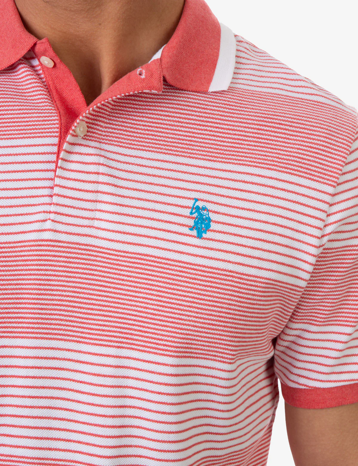 STRIPE PIQUE POLO SHIRT - Image 15