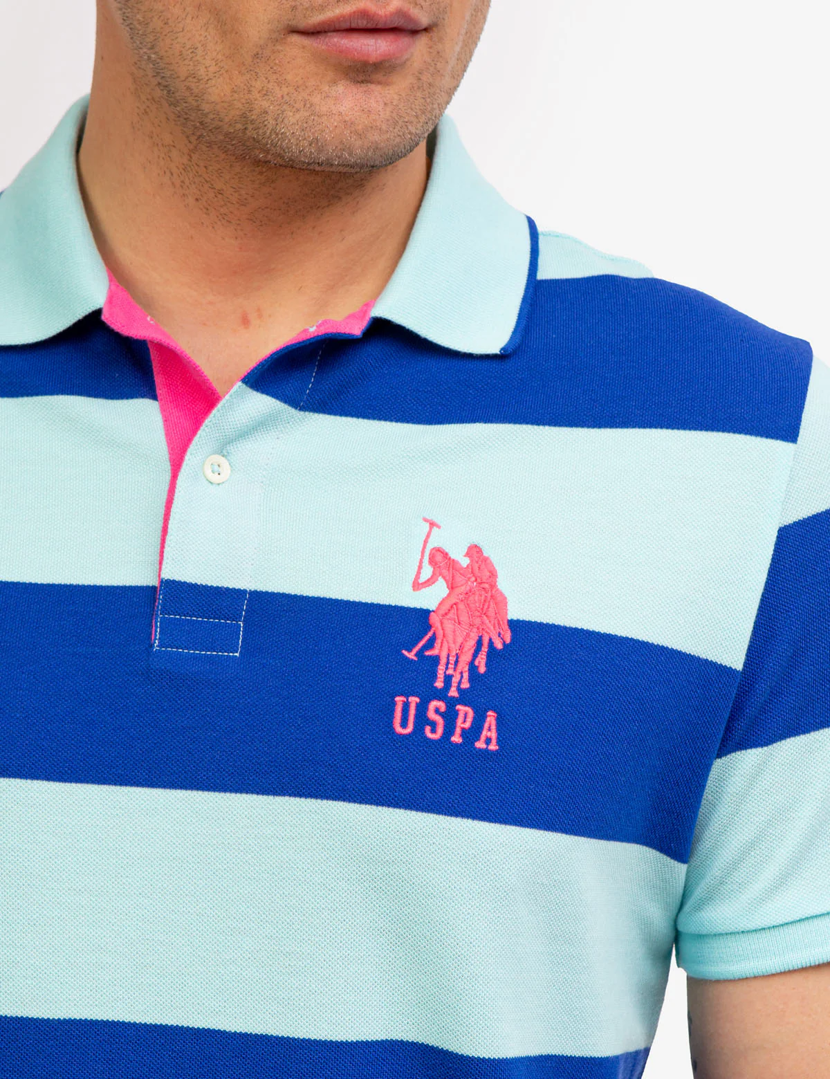 STRIPE PIQUE POLO SHIRT - Image 10