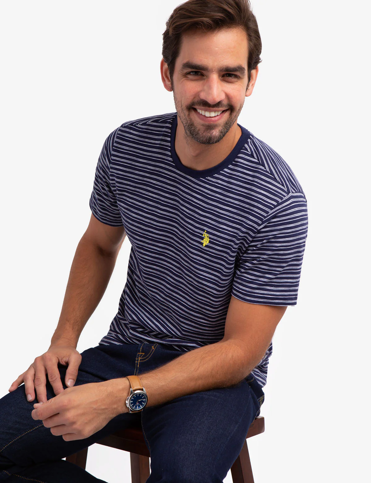 STRIPE SLUB JERSEY T-SHIRT - Image 3