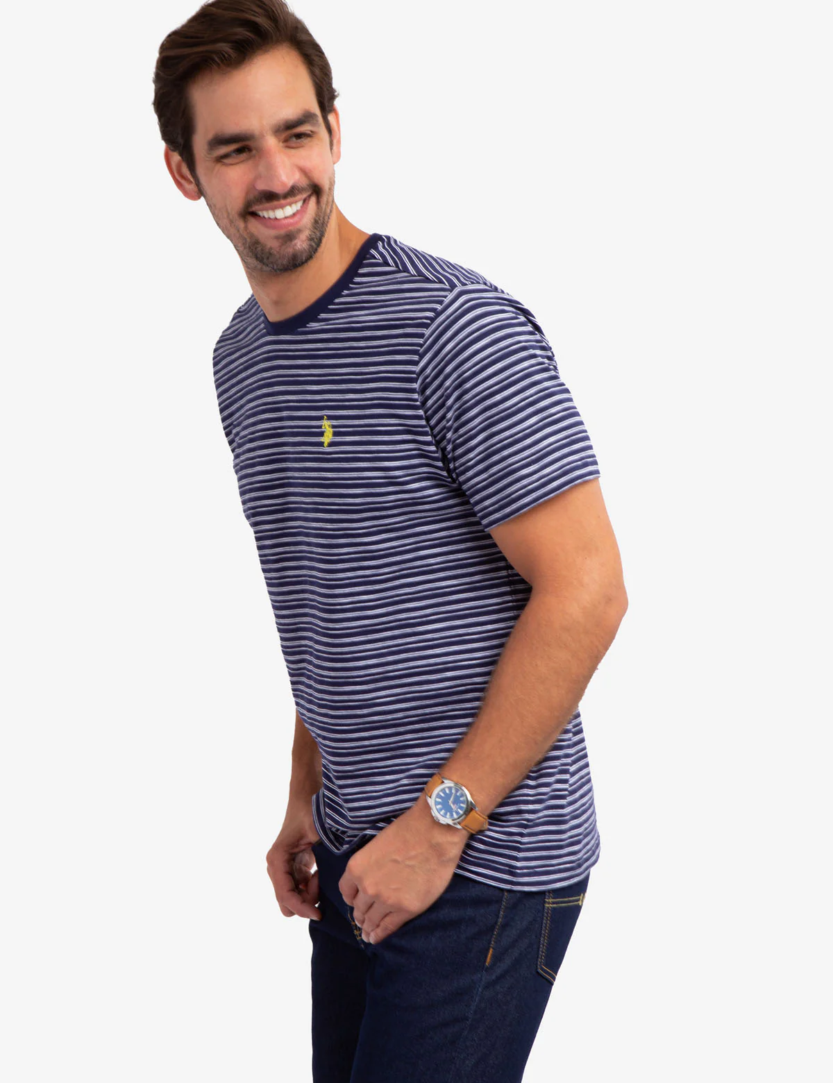 STRIPE SLUB JERSEY T-SHIRT - Image 4