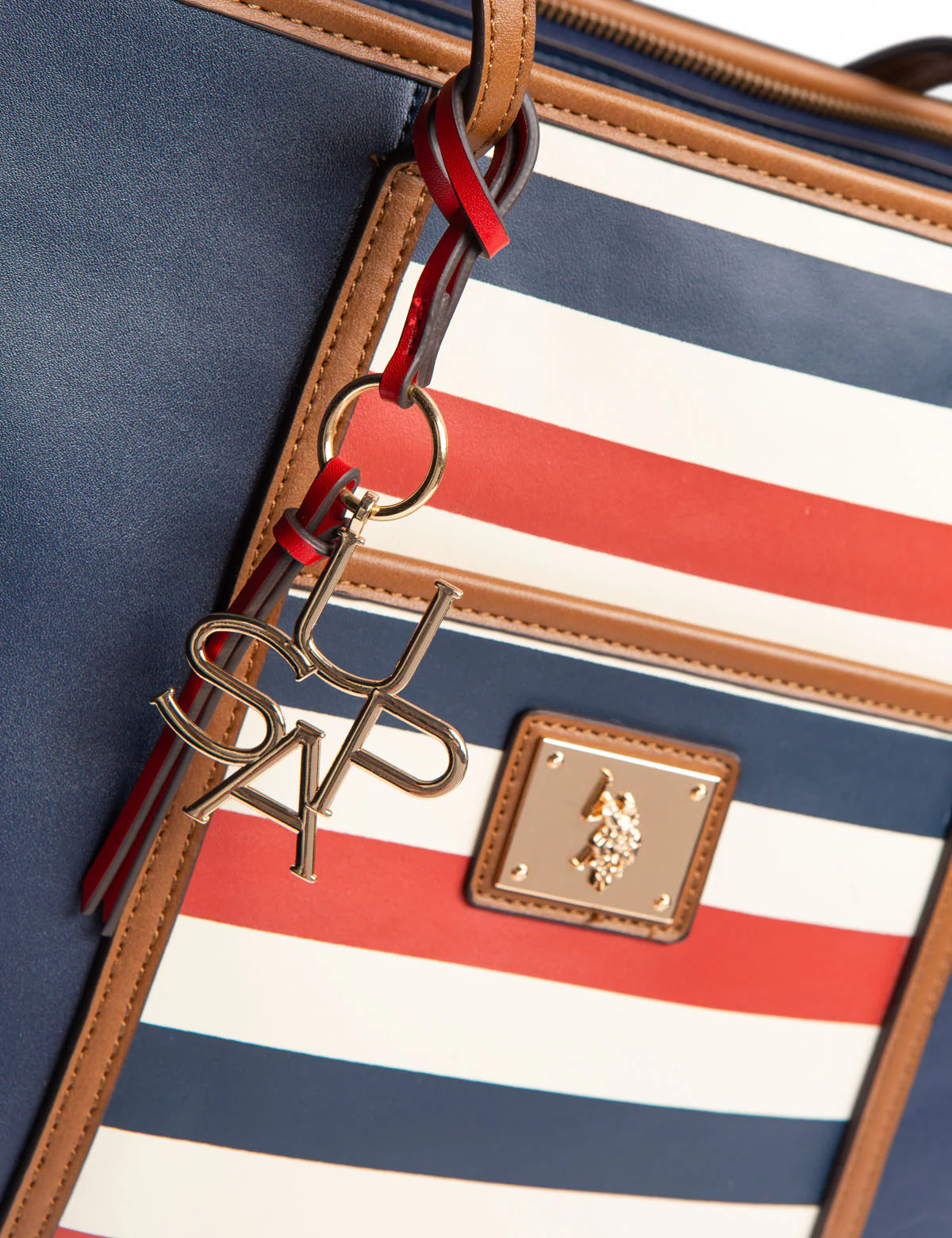 USPA STRIPE TOTE BAG - Image 4
