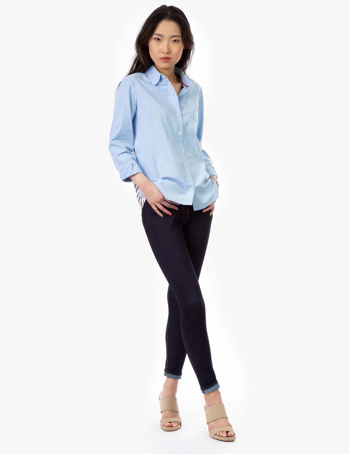 STRIPE BACK OXFORD SHIRT - Image 2