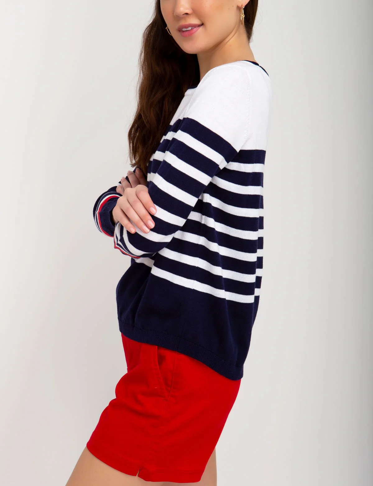 STRIPED COLORBLOCK SWEATER - Image 4
