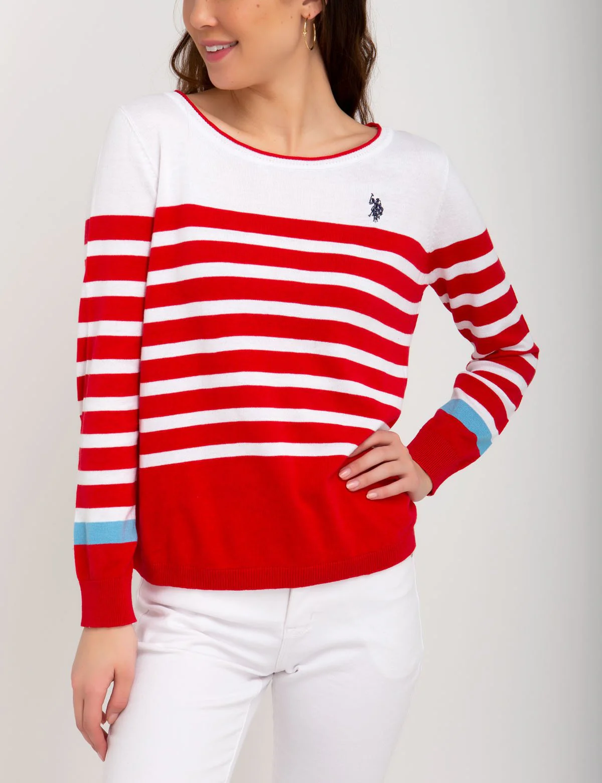STRIPED COLORBLOCK SWEATER - Image 7