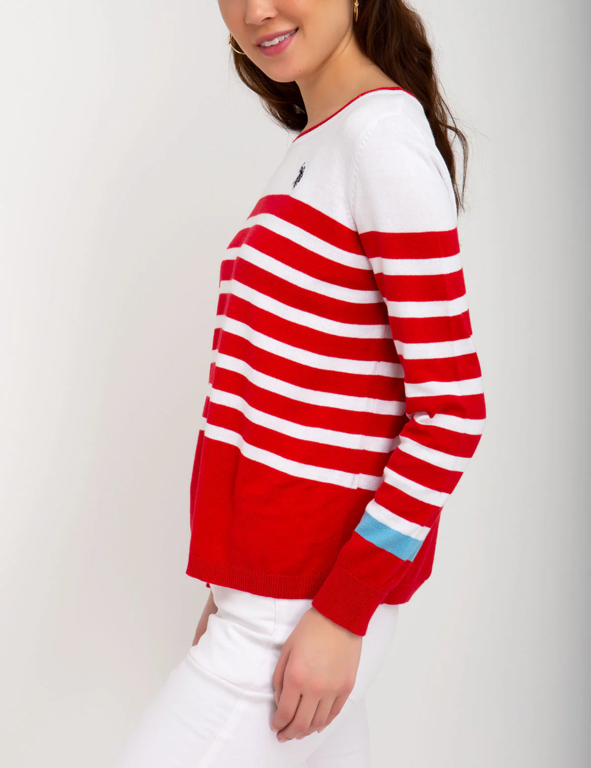 STRIPED COLORBLOCK SWEATER - Image 8