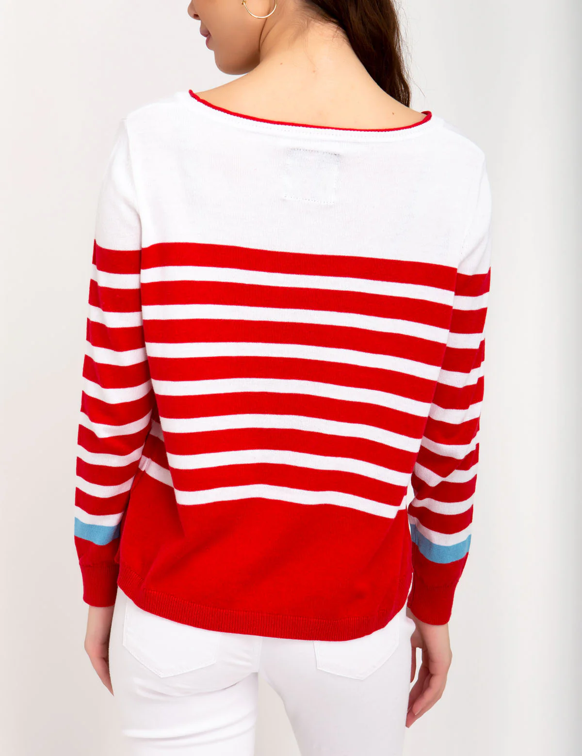 STRIPED COLORBLOCK SWEATER - Image 9