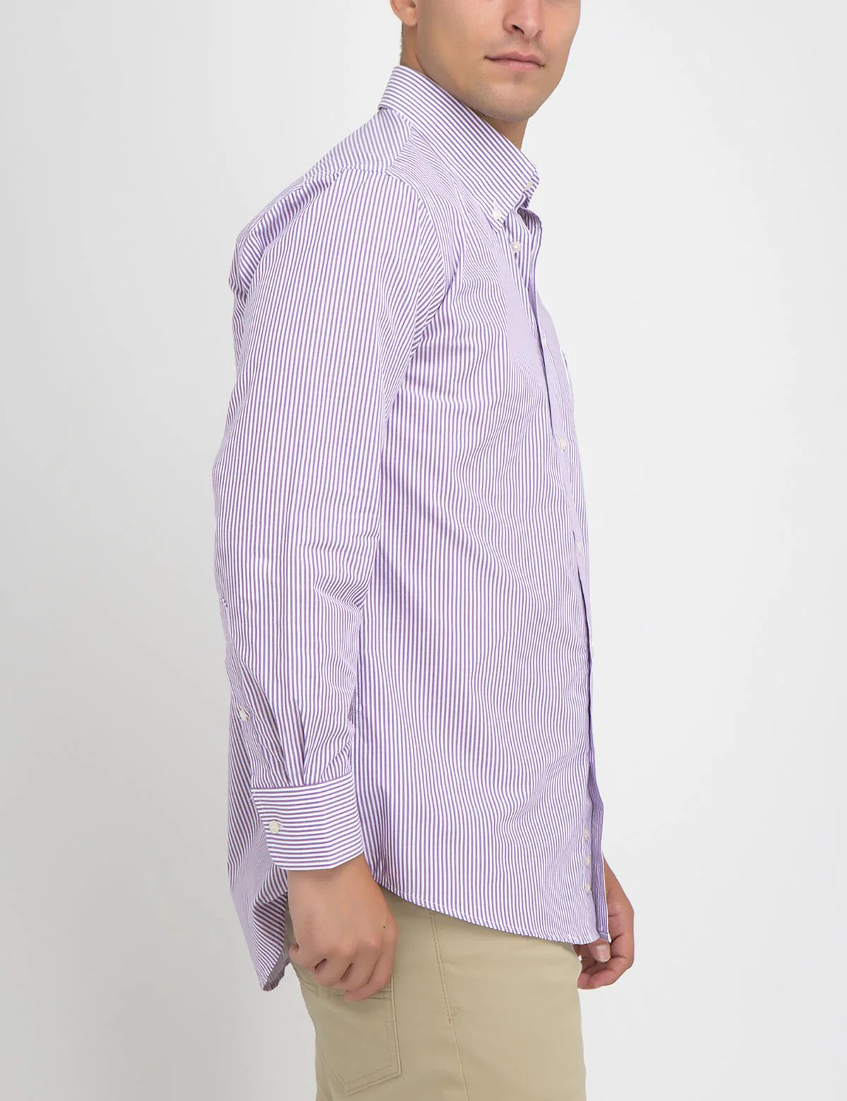 STRIPED DRESS SHIRT - Image 5