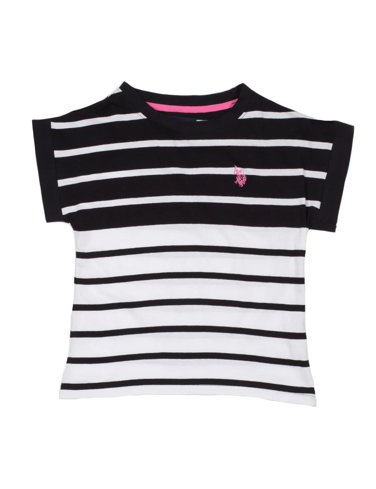 Striped Hi-Low Top