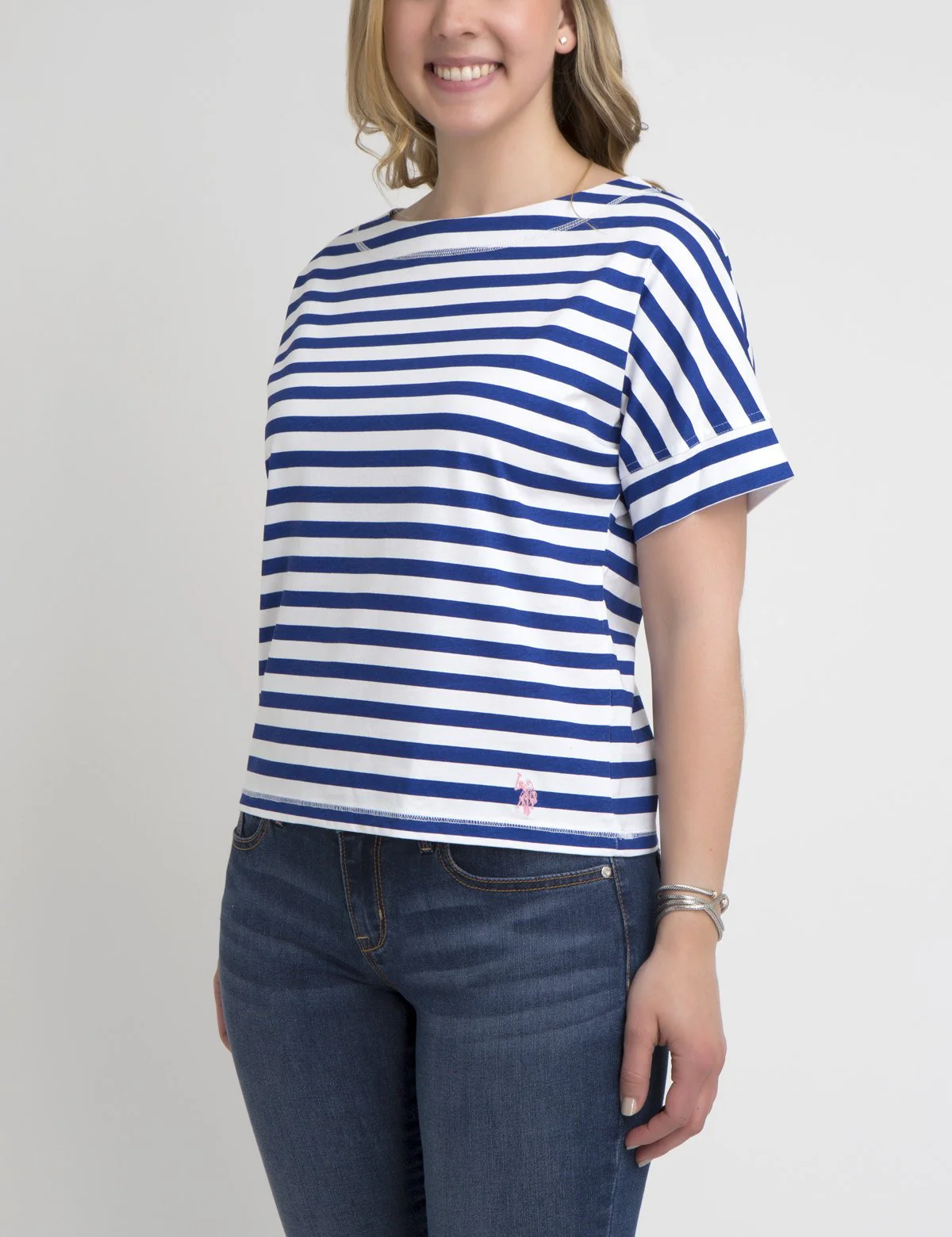 STRIPED LACEUP T-SHIRT - Image 16