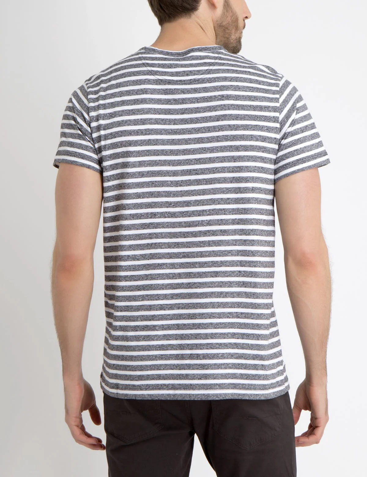 STRIPED POCKET T-SHIRT - Image 3