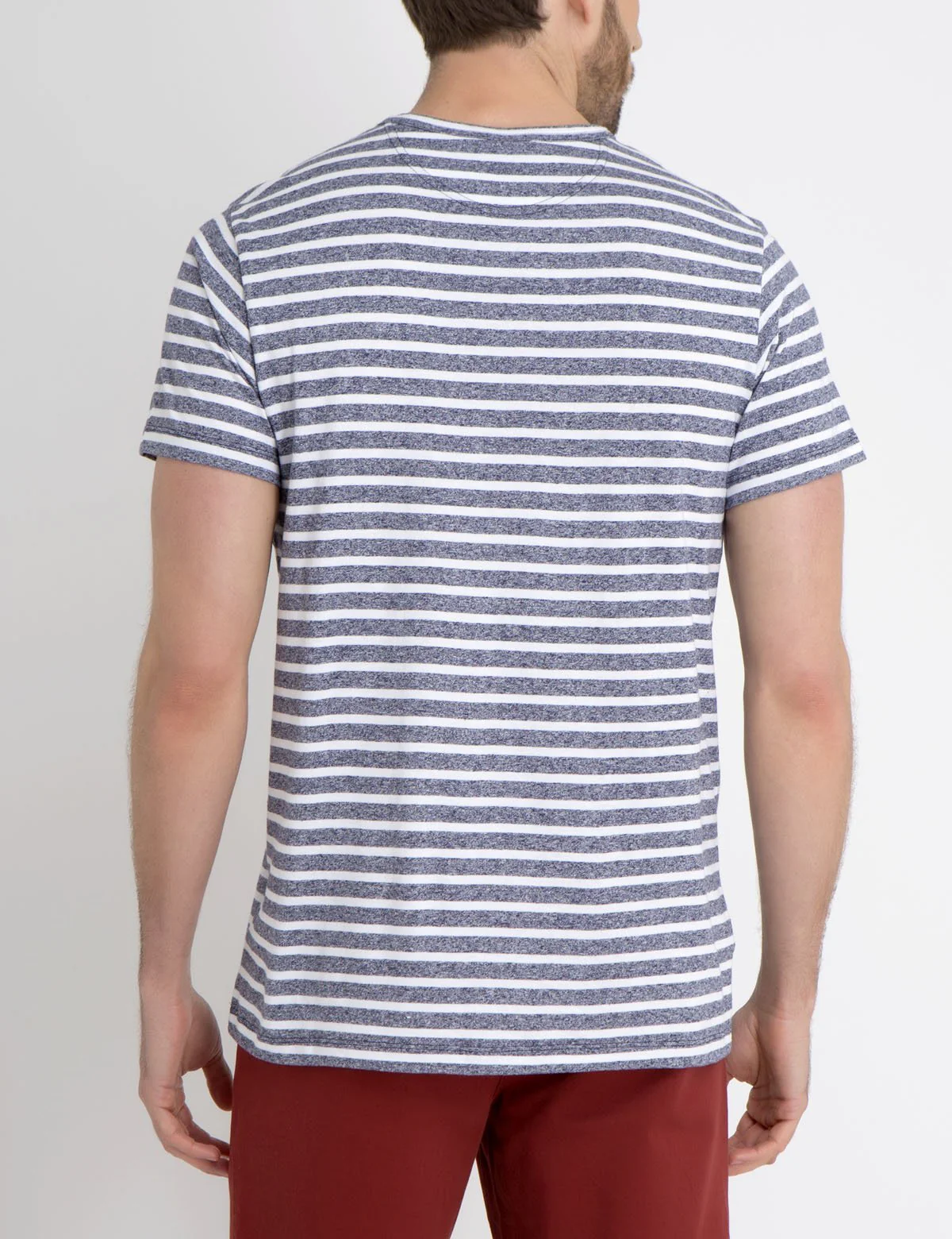 STRIPED POCKET T-SHIRT - Image 7