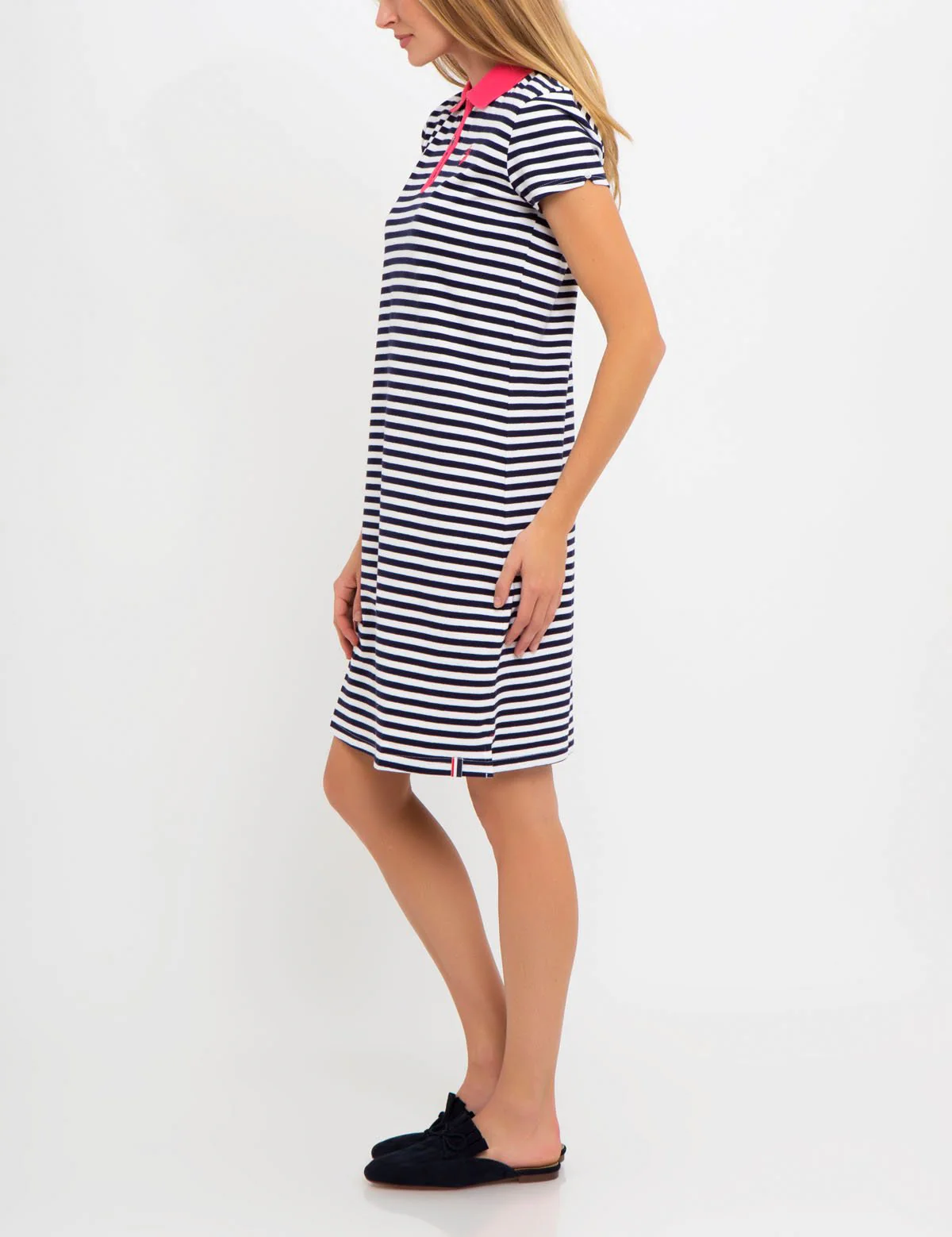 STRIPED POLO DRESS - Image 6