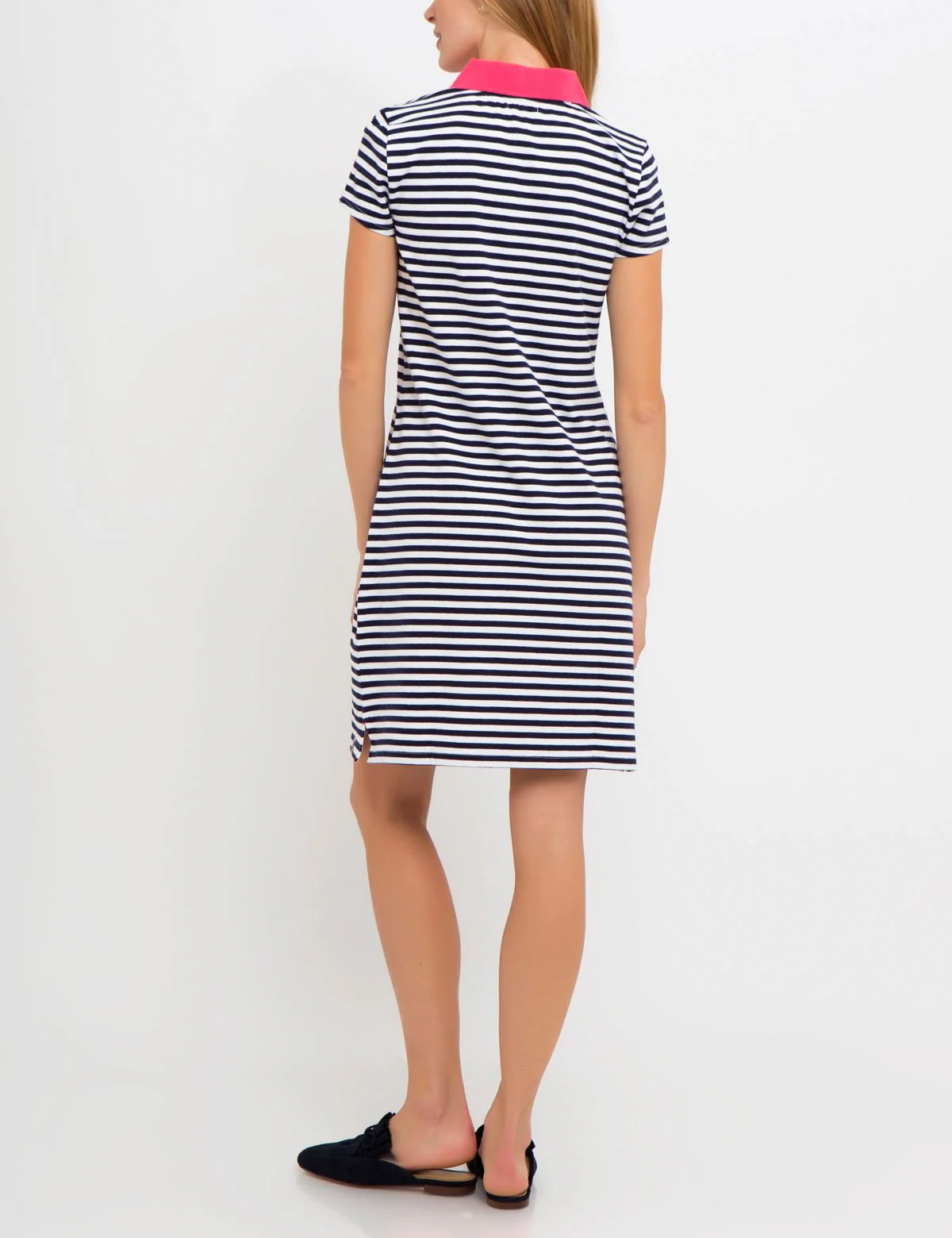STRIPED POLO DRESS - Image 7