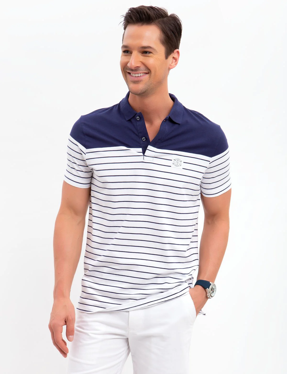 SLIM FIT STRETCH JERSEY POLO SHIRT - Image 18