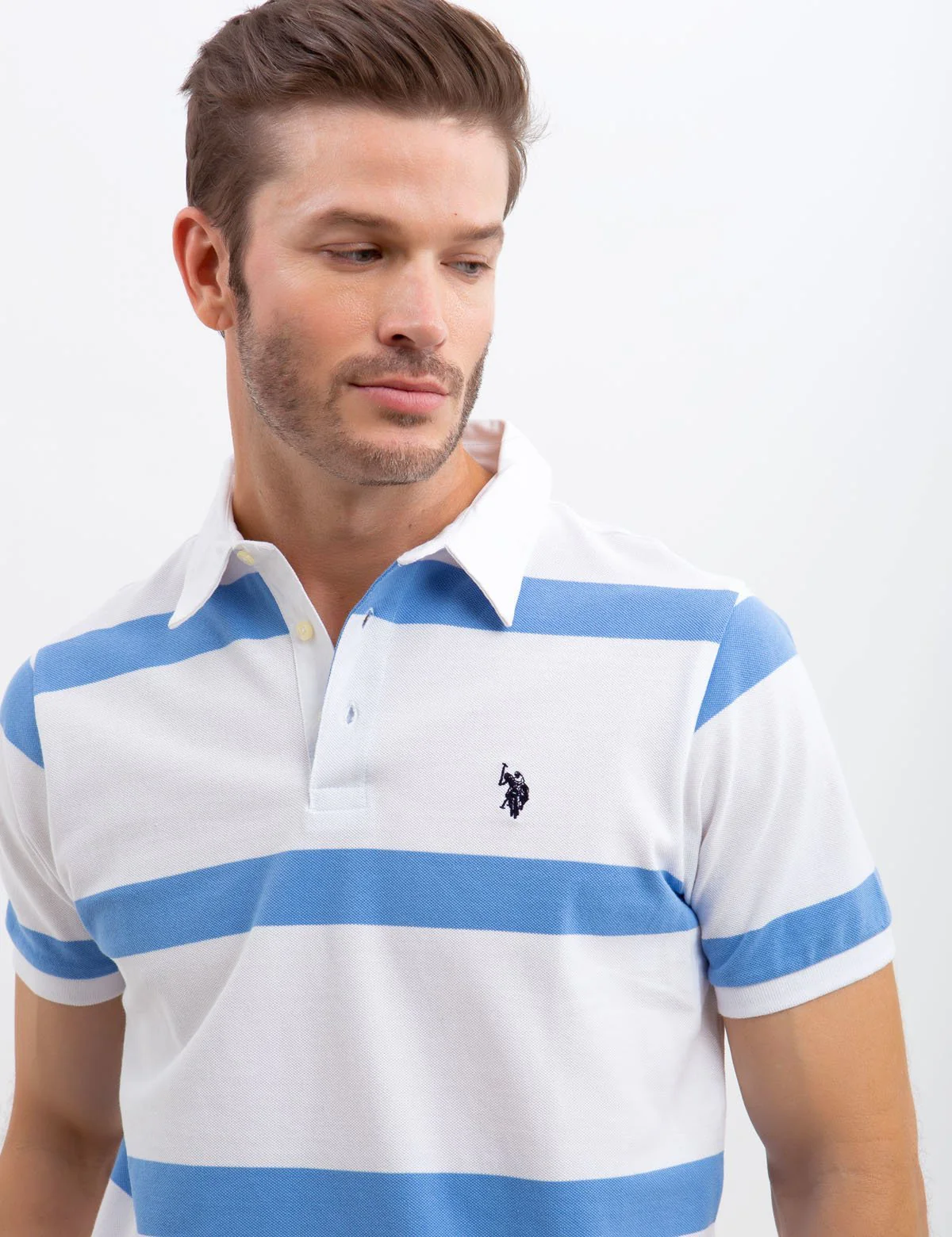 STRIPED POLO SHIRT - Image 2
