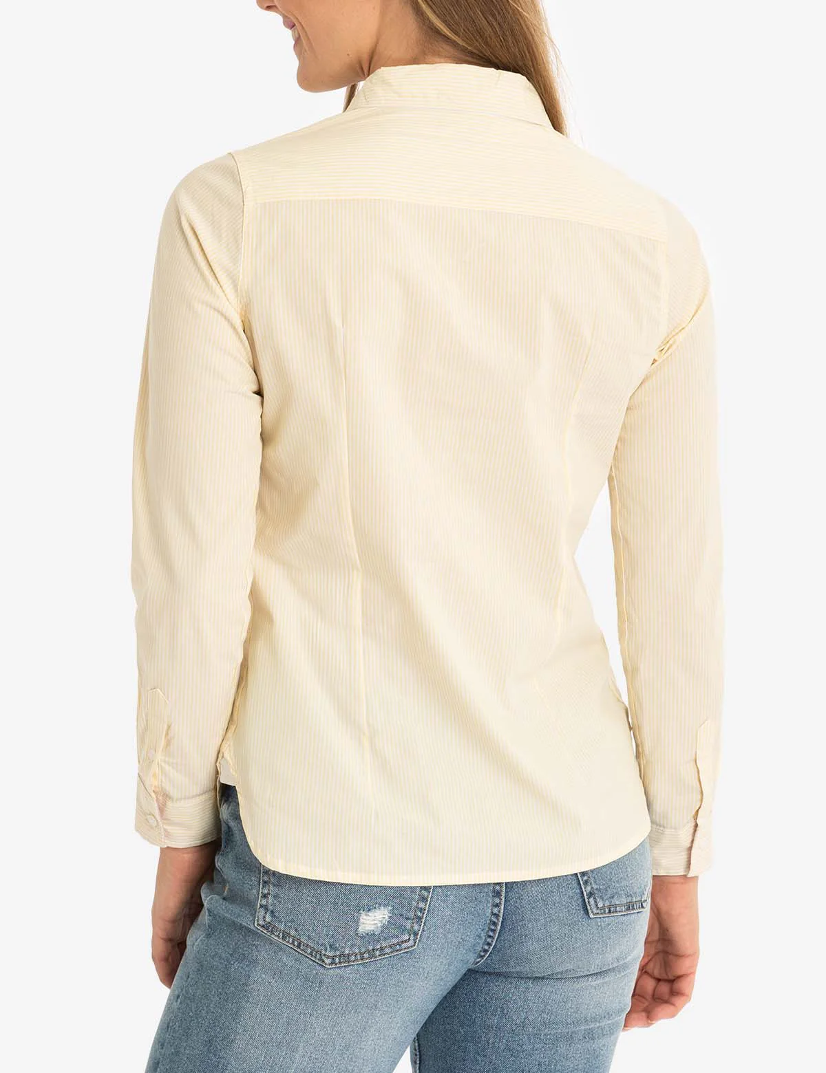 STRIPED POPLIN LONG SLEEVE SHIRT - Image 5