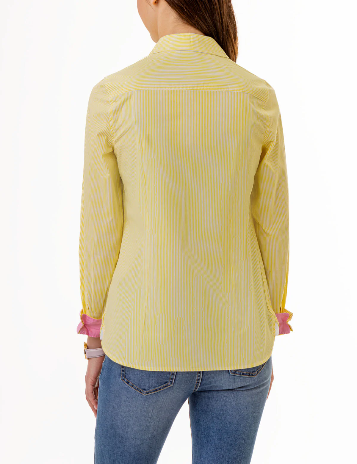 STRIPED POPLIN LONG SLEEVE SHIRT - Image 16