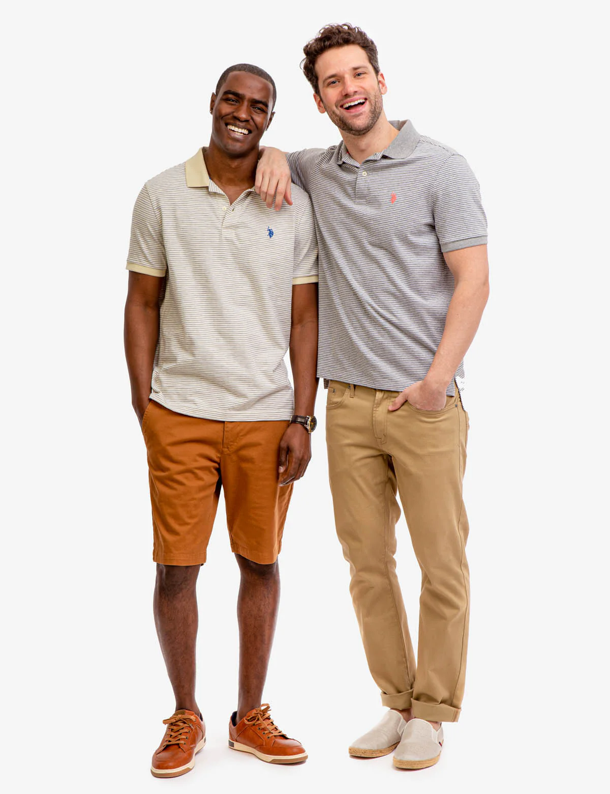 STRIPED SLUB JERSEY POLO SHIRT - Image 10