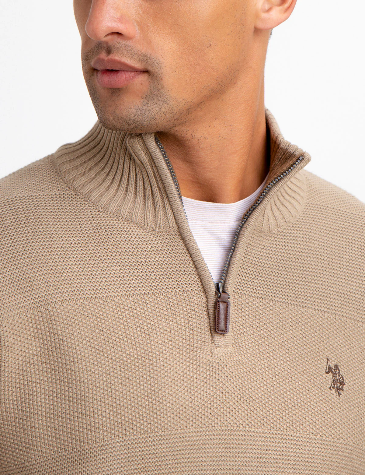QUARTER ZIP SWEATER - Image 5